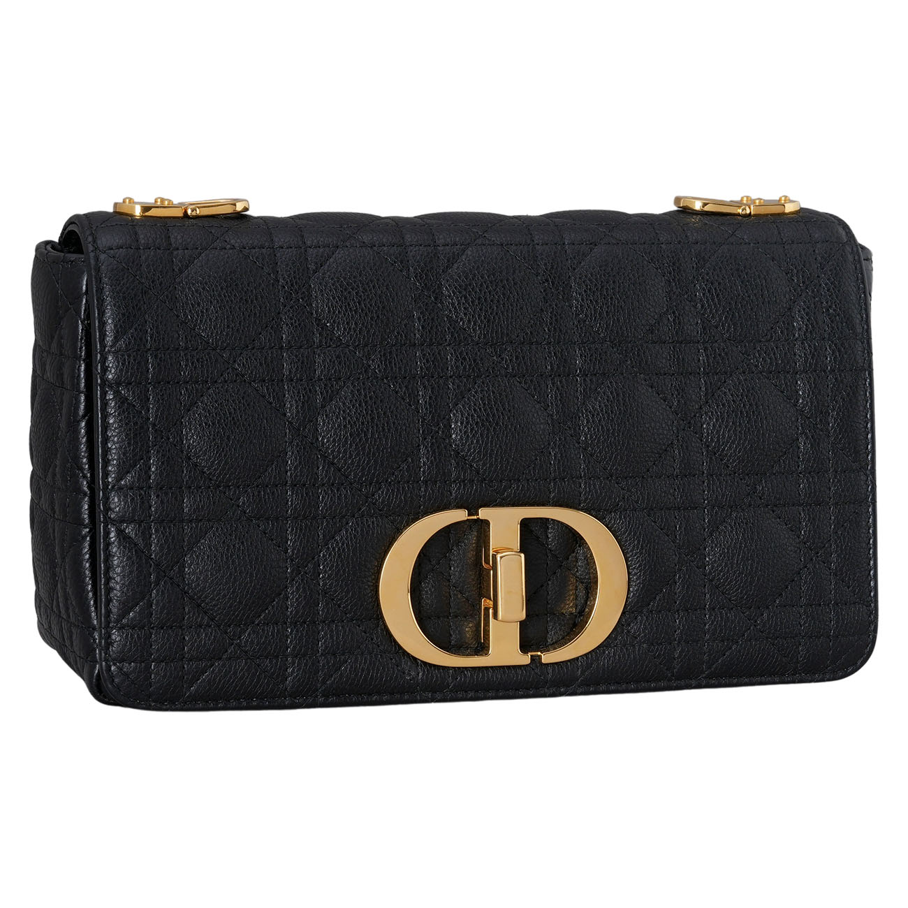 CHRISTIAN DIOR(USED)디올 카로 미듐 체인 숄더백